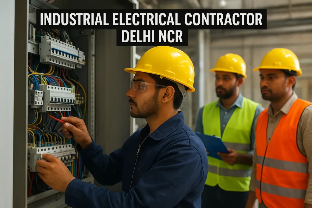 Industrial electrical contractor Delhi NCR